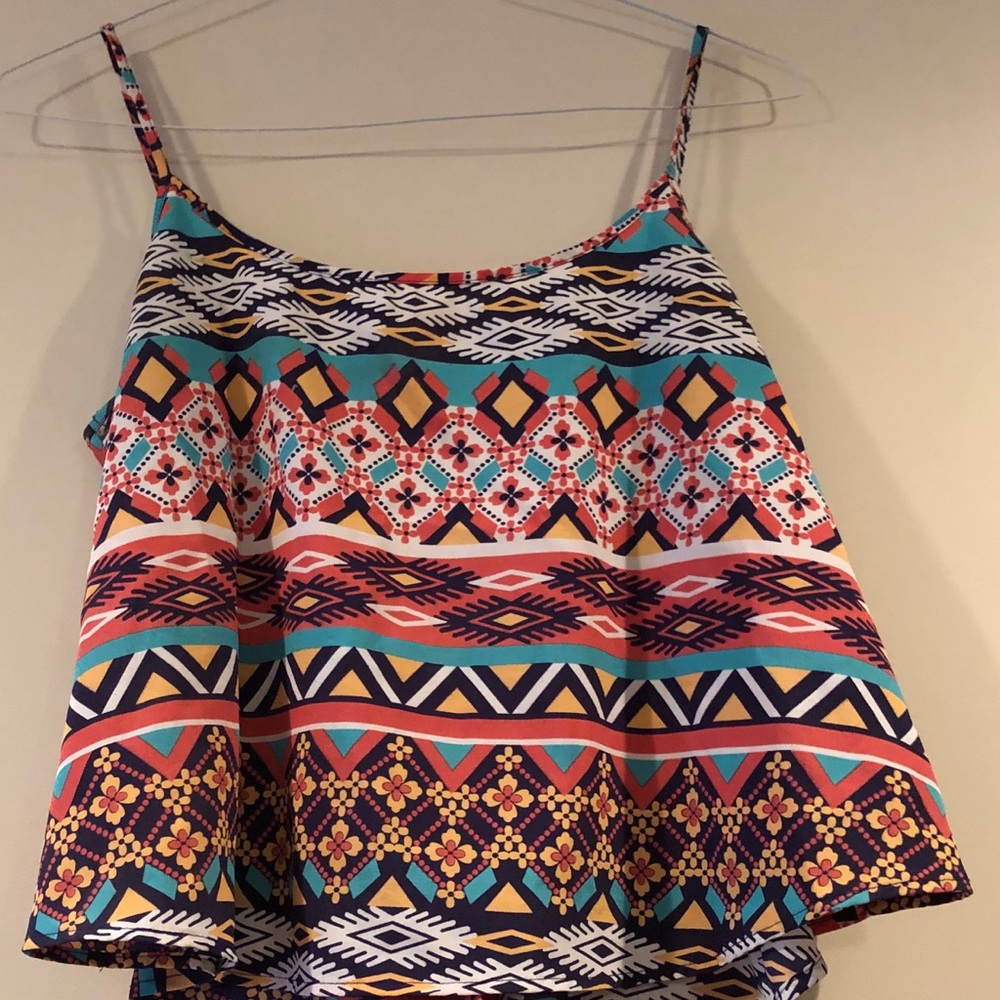 Hi-lo tank top